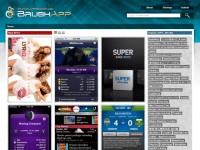 BrushAppのWebデザイン