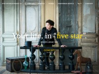 FIVE ENTERTAINMENT Inc.のWebデザイン